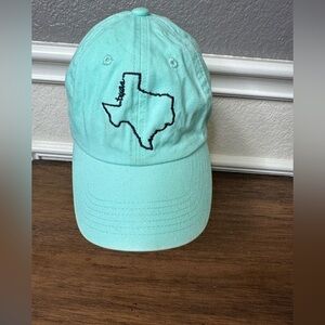 Hat Texas One Size Teal Green Unisex